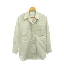 【美品】 ?SLOBE IENA / スローブイエナ | 2024AW | ニュアンスシャツ | F | ベージュ/ブルー | レディース(4)