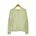 TAKAHIROMIYASHITA The Soloist タカヒロミヤシタザソロイスト crew neck waffled shirt クルーネック サーマル カットソー メンズ トップス Tシャツ 長袖 ホワイト