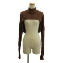 Mame Kurogouchi / マメクロゴウチ | 2023AW | Random Ribbed Organic Cotton 2 way Dress to...