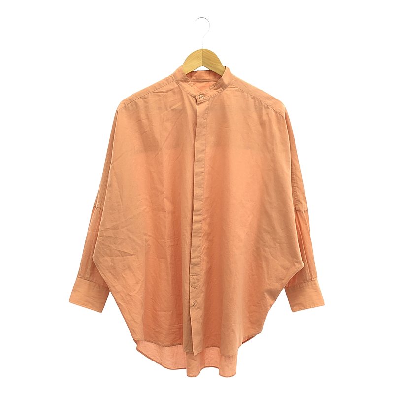 UNION LAUNCH / ユニオンランチ | コットンノーカラーシャツ | FREE | サーモンピンク | レディース