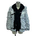 COMME des GARCONS HOMME PLUS / コムデギャルソンオムプリュス | 2024AW | ウール縮絨 インサイドアウト レイヤード ジャケット | M | ブラック / ホワイト | メンズ(4)