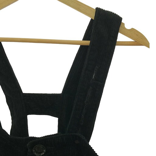 【大特価SALE10%OFF★8/29(金)〜9/10(水)まで】【新品】 Engineered Garments / エンジニアドガーメンツ | Waders Cotton 8W Corduroy コーデュロイ オーバーオール | XXS | ブラック | メンズ