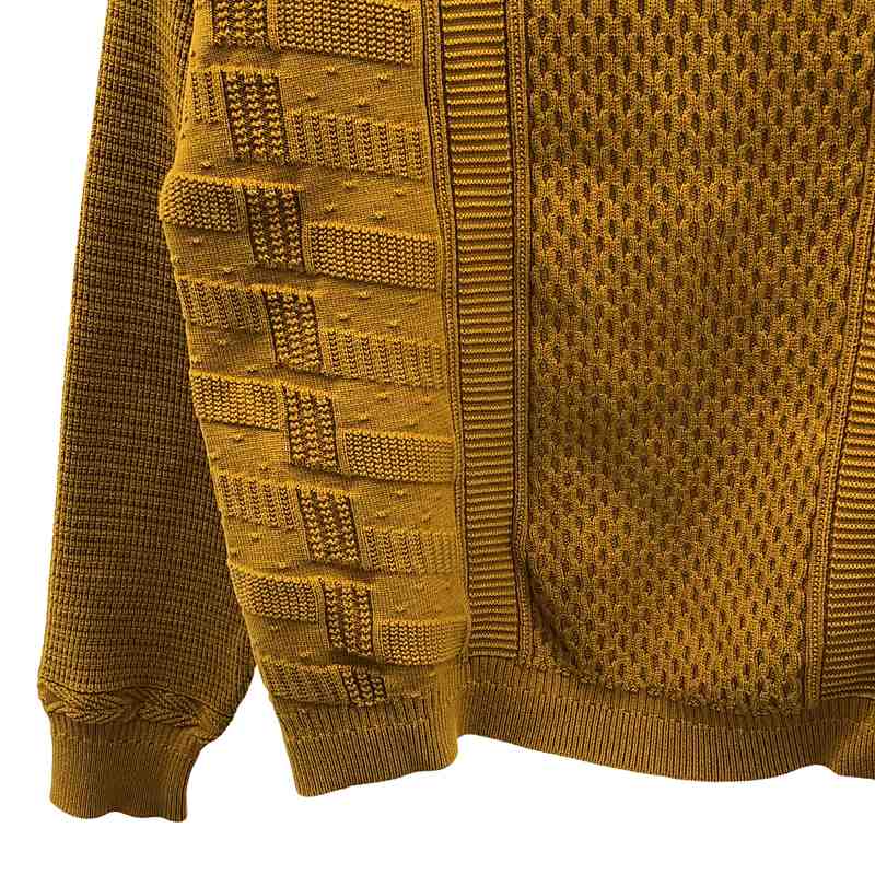 YASHIKI / ヤシキ | Arare Knit アランニット | 1 | キャメル | メンズ