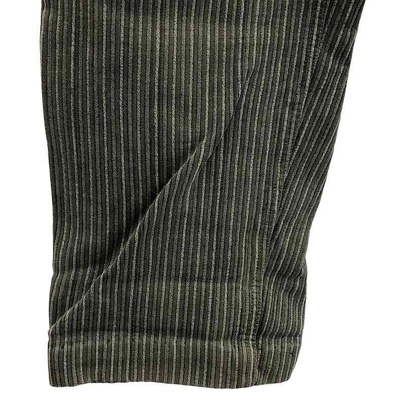 EURO VINTAGE / ユーロヴィンテージ | 推定30-40s ヴィンテージ Le Tirailleur フレンチワーク ごま塩ストライプ パンツ | グレー | メンズ