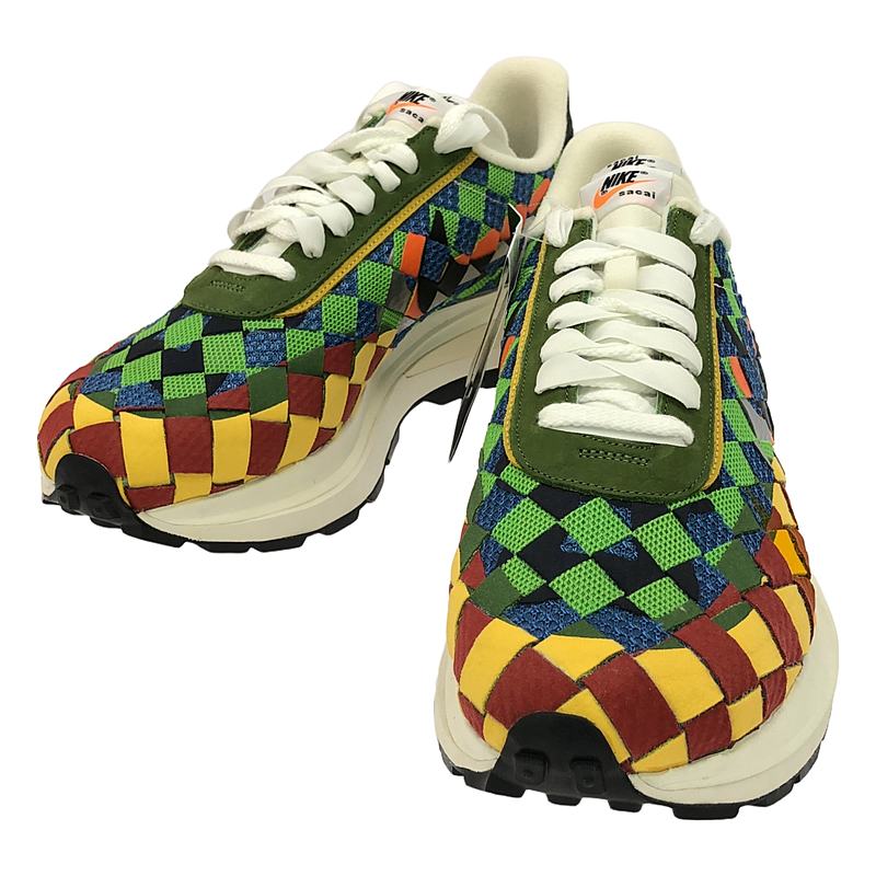 【大特価SALE10%OFF★8/29(金)〜9/10(水)まで】【美品】 Jean Paul Gaultier / ジャンポール・ゴルチエ | × sacai / サカイ × NIKE / ナイキ Woven Vapor Waffle / DR5209-300 ウーブン ヴェイパー ワッフル スニーカー | 29 | マルチカラー | メンズ