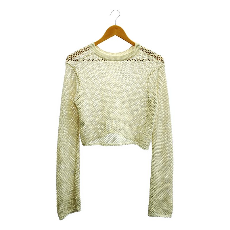 H BEAUTY&YOUTH / ӥ塼ƥɥ桼 | MESH CREW NECK PULLOVER å˥å | FR...