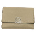 【ゲリラSALE10%OFF8/19(火)-8/25(日)まで】LOEWE / ロエベ | スモールバーティカル レザー アナグラム コンパクトウォレット 財布...