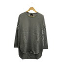 ATON / エイトン | SUVIN 60/2 ROUND HEM L/S T-SHIRT カットソー | 2 | グレー | レディース