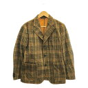 【クリアランスSALE最大15%OFF〜8/17(日)まで】CABaN / キャバン | コットンコーデュロイ ファンシーツイードプリントジャケット | S |...