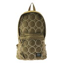 mina perhonen ミナペルホネン ×PORTER tambourine DAYPACK ポーター タンバリン デイパック レディース バッグ リュック ベージュ 古着