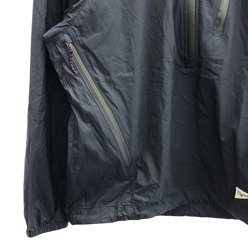 Pilgrim Surf＋Supply / ピルグリムサーフ+サプライ | Brask Nylon Popover Anorak ナイロン アノラック パーカー | S | ネイビー | メンズ