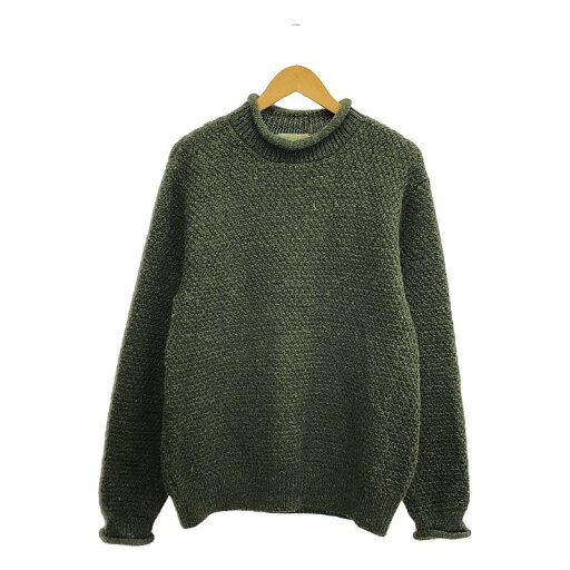 Kilkeel / キルキール | ハイネック ウールニット | 40 | オリーブ | メンズ Kilkeel / キルキール | ハイネック ウールニット | 40 | オリーブ | メンズ
