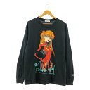 FLAGSTUFF / フラグスタフ | 2021SS | ASUKA L/S T-Shirts 式波・アスカ・ラングレー Tシャツ | L | ブラック | ...