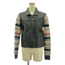 【クリアランスSALE最大15%OFF〜8/17(日)まで】Acne / アクネ | 2010AW | × Ray BEAMS SLICE LEATHER JA...