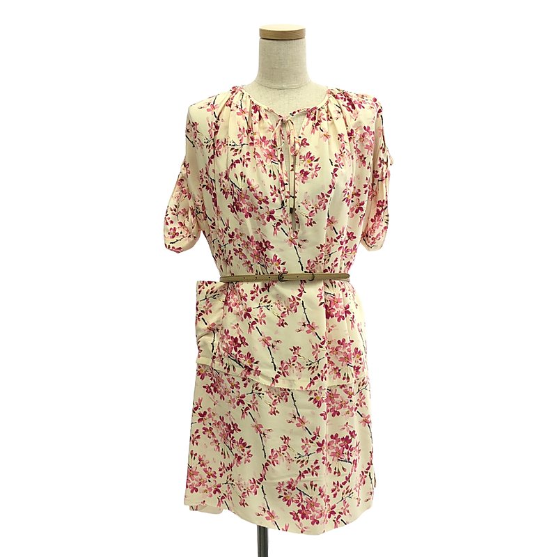 バレンシアガ 花柄ワンピース CA00985-CA63081 レディース SIZE