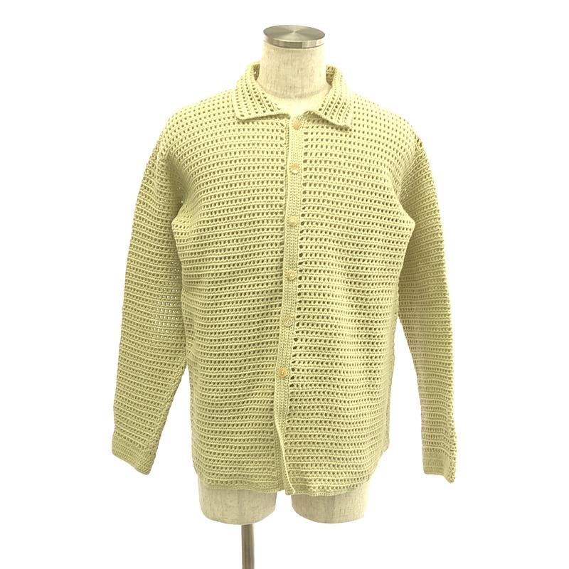 AURALEE / オーラリー | 2023AW | HAND CROCHET WOOL KNIT 