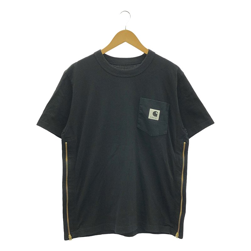 sacai - sacai サカイ Tシャツ・カットソー 1(S位) 黒 【古着
