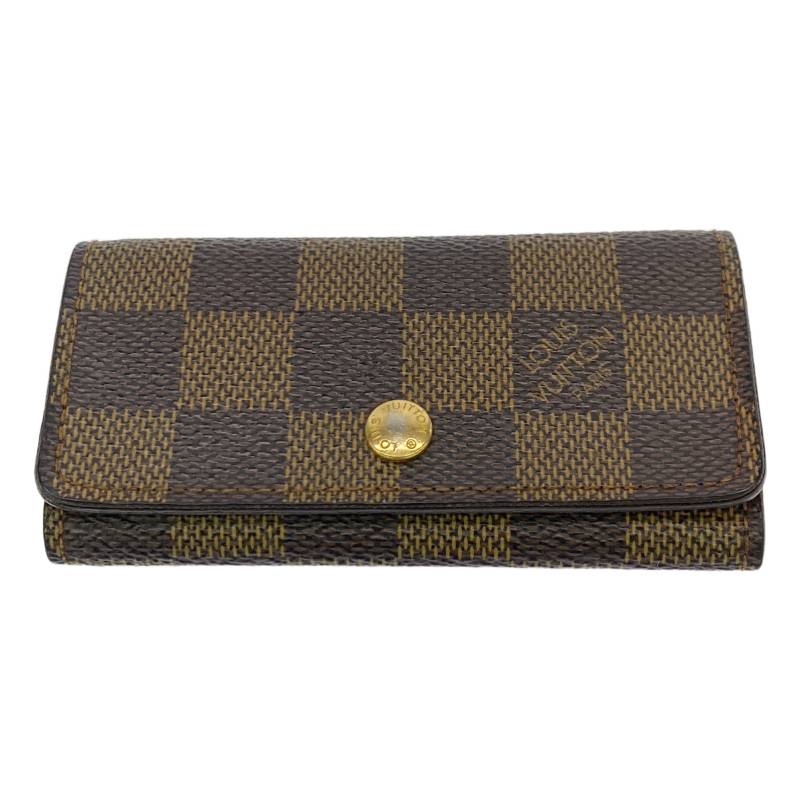 Louis Vuitton / ルイヴィトン | ダミエ ミュルティクレ4 キーケース | ブラウン