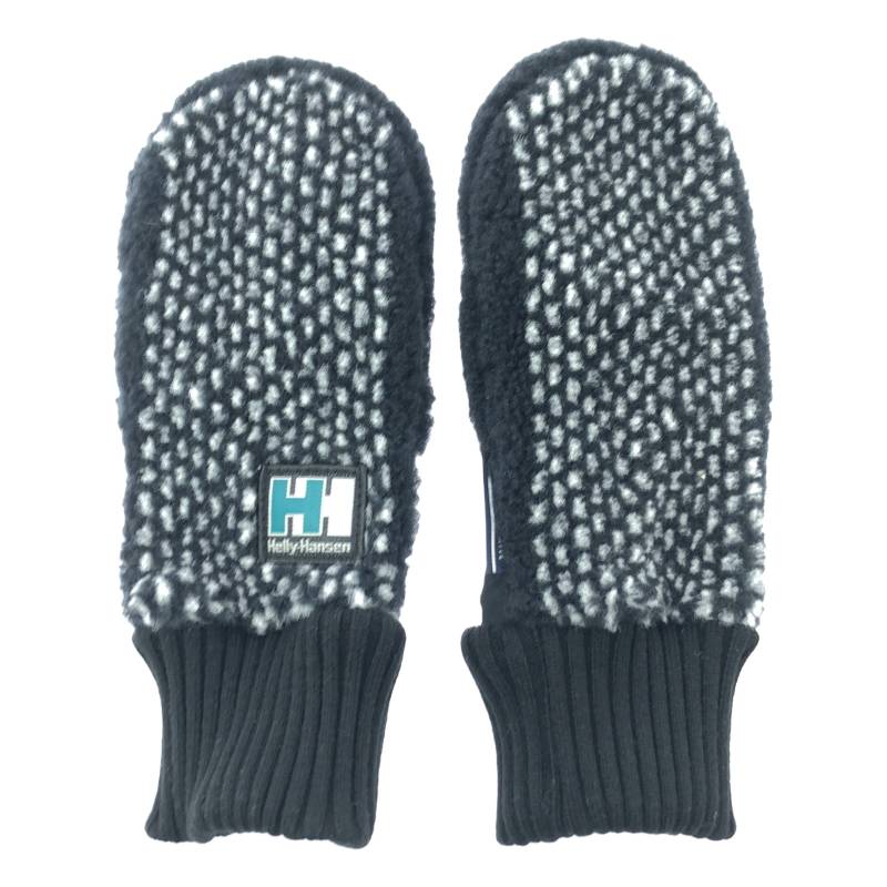 DESCENDANT / ディセンダント | 2024AW | ×HELLY HANSEN / ヘリーハンセン MTTN MITTEN FIBERPILE HH x DCDT ミトン グローブ 手袋 | S | ブラック / ホワイト