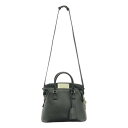 【美品】 Maison Margiela / メゾンマルジェラ | 2020AW | 5AC MINI / 2way ショルダーストラップ付 レザー ハンドバッグ | ブラック | レディース(4)