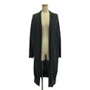 HYKE / ハイク | コットンニット ロング カーディガン | 1 | ネイビー | レディース(4)