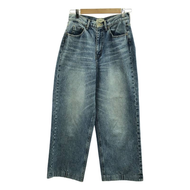 NEPLA. / ネプラ | WIDE PANTS ワイド デニムパンツ | 24 | インディゴ | レディース(4)