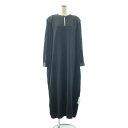 MM6 Maison Margiela / エムエムシックスメゾンマルジェラ | 2021AW | インサイドアウト レーヨン 長袖 ワンピース | 38 | ブラック | レディース(4)
