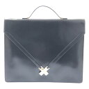 HERMES / エルメス | KELLY CROSS ケリークロス ボックスカーフレザー ブリーフケース 〇M刻印 | ダークブラウン | レディース