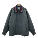 【美品】 kolor / カラー | 2020AW | W/E サージ BLOUSON 襟ニット 中綿 バルーンブルゾン | 2 | グレー / ネイビー | メンズ