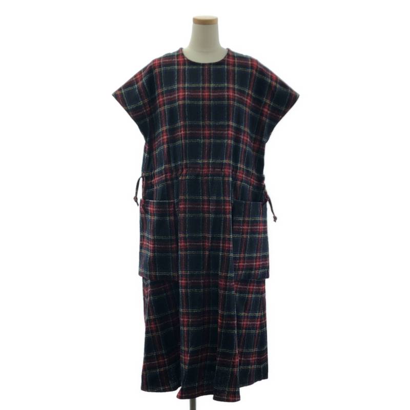 ڿʡ R & D.M.Co- / ɥޥ󥺥ơ顼 | WOOL TARTAN CHECK POCET DRESS  ...