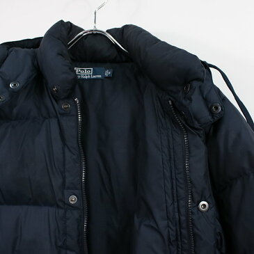 POLO RALPH LAUREN / ポロラルフローレン | フード付き ダウンジャケット | S | ネイビー | メンズ