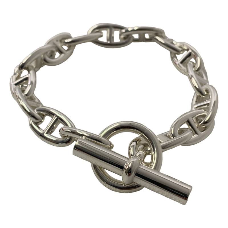 【新品】 HERMES / エルメス | Chaine d'Ancre シェーヌダンクルGM SV925 ブレスレット 15コマ | シルバー | メンズ