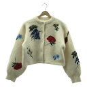 【美品】 AMERI / アメリ | AMANDA MOHAIR KNIT TOP アマンダ モヘヤ カーディガン | F | ホワイト | レディース