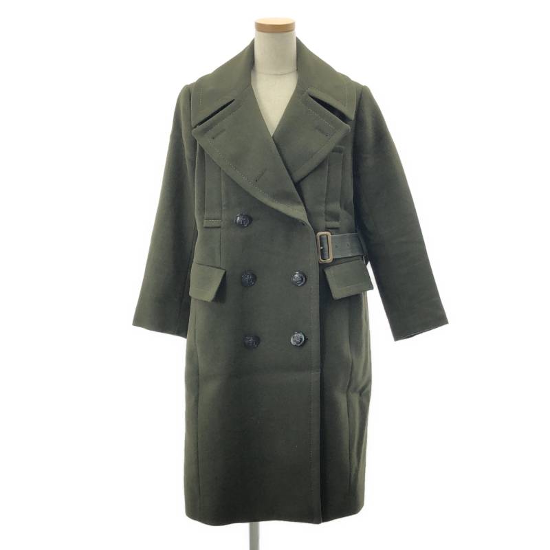 Sacai サカイ　ウールリブコート ダークグリーン Sacai サカイ ウールリブコート ダークグリーン Sacai サカイ