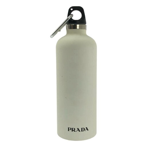 PRADA / プラダ | ステンレス製携帯用魔法瓶 / 500ml ロゴ ウォーターボトル タンブラー 水筒 / ユニセックス | ホワイト | メンズ PRADA / プラダ | ステンレス製携帯用魔法瓶 / 500ml ロゴ ウォーターボトル タンブラー 水筒 / ユニセックス | ホワイト | メンズ
