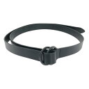 【美品】 S'YTE YOHJI YAMAMOTO / サイトヨウジヤマモト | レザー ロング リングベルト | F | ブラック | メンズ