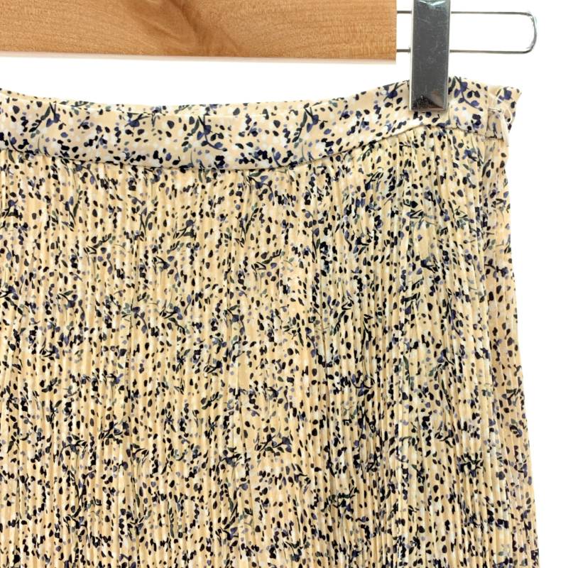 【新品】 IENA / イエナ | 2025SS | ミュゲットパターン フェード プリーツスカート | 36 | ベージュ系 | レディース