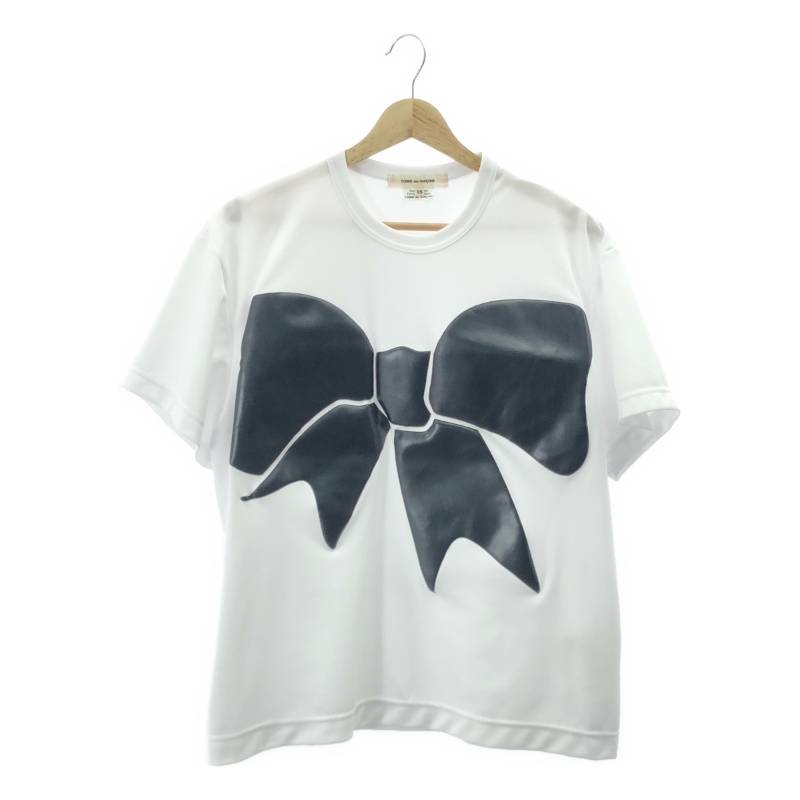 コムデギャルソンコムデギャルソンリボンTシャツ黒XS 楽天市場】コムデギャルソン リボン(Tシャツ・カットソー