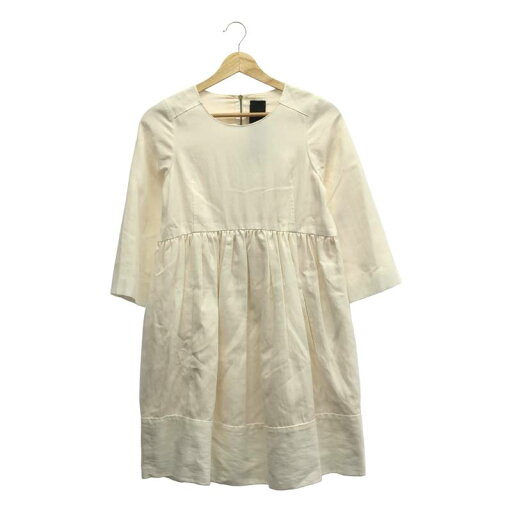Drawer / ドゥロワー | コットン ギャザー ワンピース | 36 | ホワイト | レディース