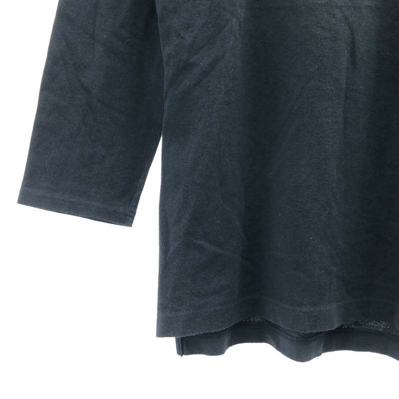 COMME des GARCONS HOMME / コムデギャルソンオム | 2012SS | コットン 製品染め パッチ ポロシャツ | S | ネイビー | メンズ