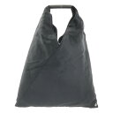 【美品】 MM6 Maison Margiela / エムエムシックスメゾンマルジェラ | 2023AW | ジャパニーズ スモール ハンドバッグ カレンダーロゴ ジャガード | ブラック | レディース