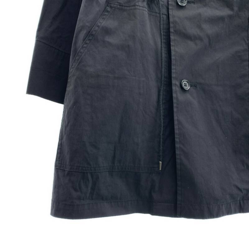 Plantation / プランテーション | コットン ナイロン ライナー付き モッズコート | M | ブラック | レディース