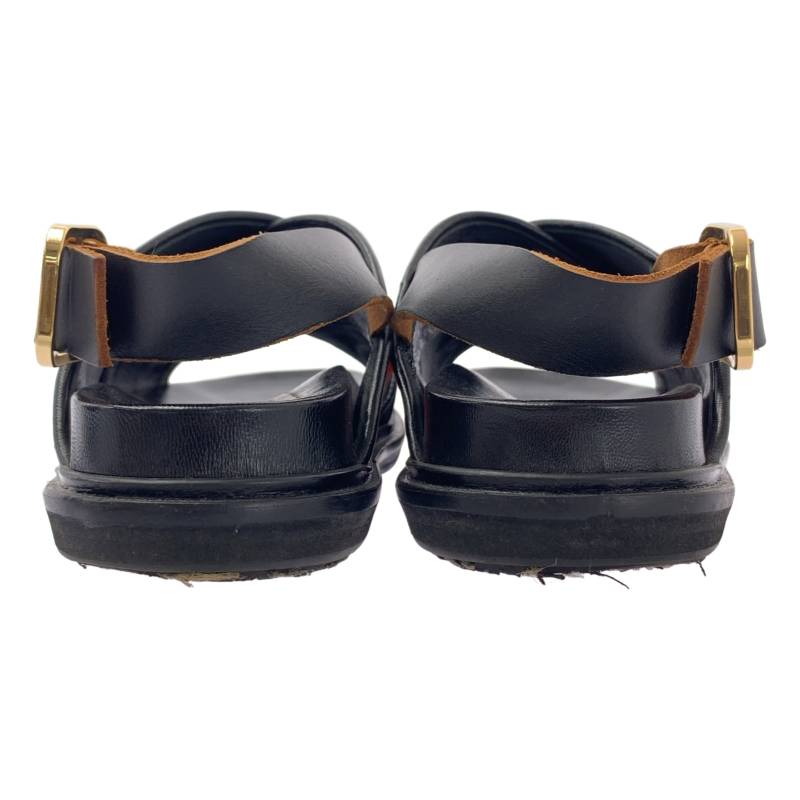 MARNI / マルニ | Murti ハラコ レザー フスベット サンダル | 36 1/2 | マルチカラー | レディース