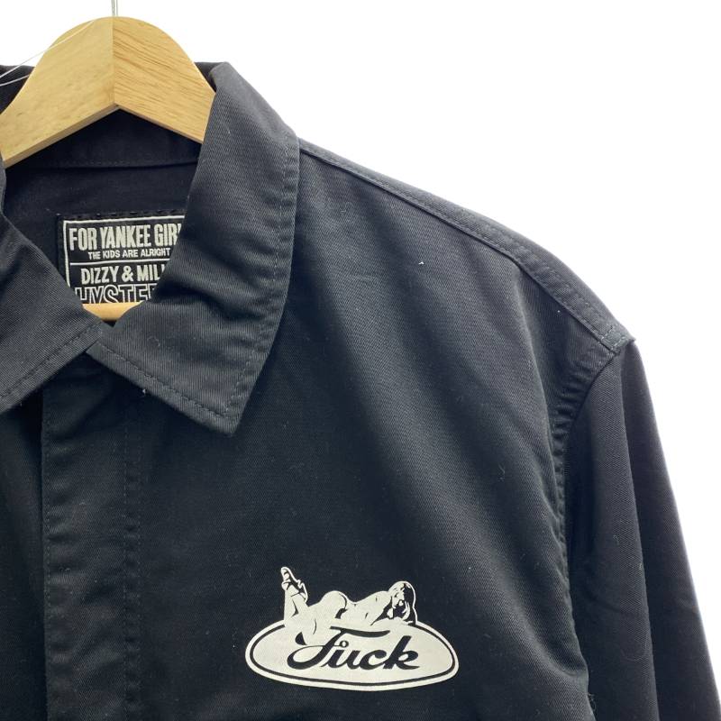 【美品】 HYSTERIC GLAMOUR / ヒステリックグラマー | HYSTERIC MOTOR オールインワン パンツ | L | ブラック | メンズ