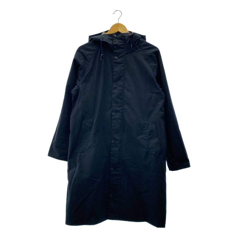 Barbour / バブアー | HOODED HUNTING COAT オイルドコットン フーデッド ハンティングコート | 38 | ブラック | メンズ
