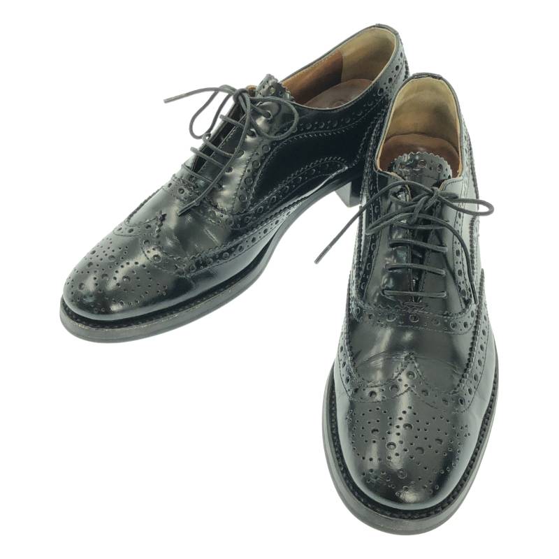 【極美品】 チャーチ church's レディース pembrey 35 黒 極美品】 チャーチ church's レディース pembrey 35 黒