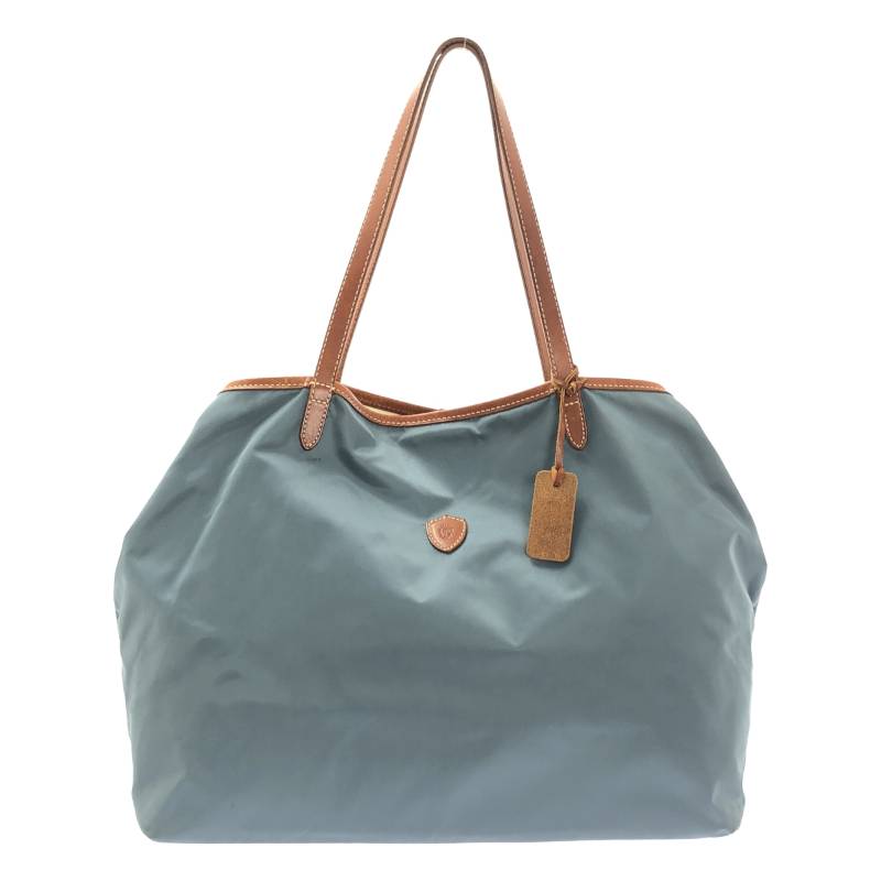 トートバッグ Felisi / フェリージ | 15/20/3 ナイロン レザー トートバッグ | ブルー/ブラウン | レディース