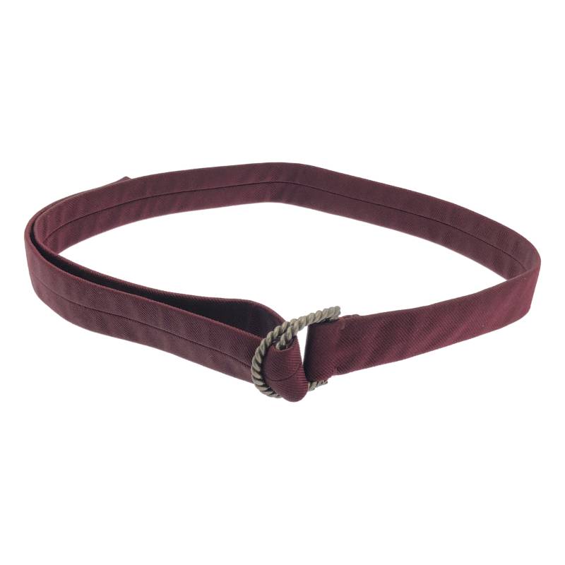 45r / フォーティファイブアール | ツイストバックル ベルト | ボルドー | レディース