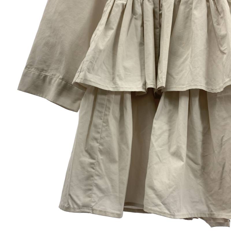 TSURU by Mariko Oikawa / ツルバイマリコオイカワ | ティアードフリル ブラウス シャツ | F | ライトグレー | レディース