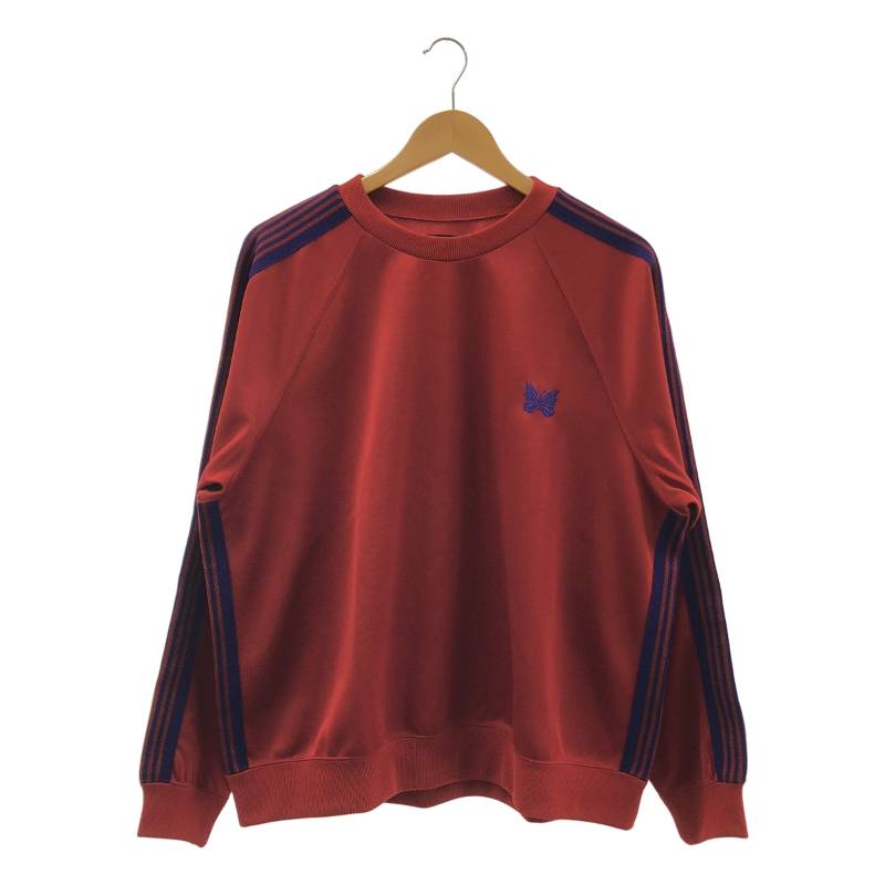 【美品】 Needles / ニードルス | Track Crew Neck Shirt - Poly Smooth / パピヨン トラック クルーネ..
